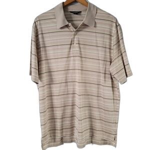 Brooks Brothers Men's Polo Shirt short sleeves size L Cream